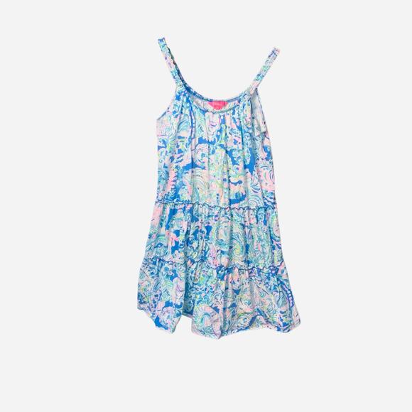 Lilly Pulitzer Loro Swing Dress Multi Dream Team size XS - Picture 2 of 7